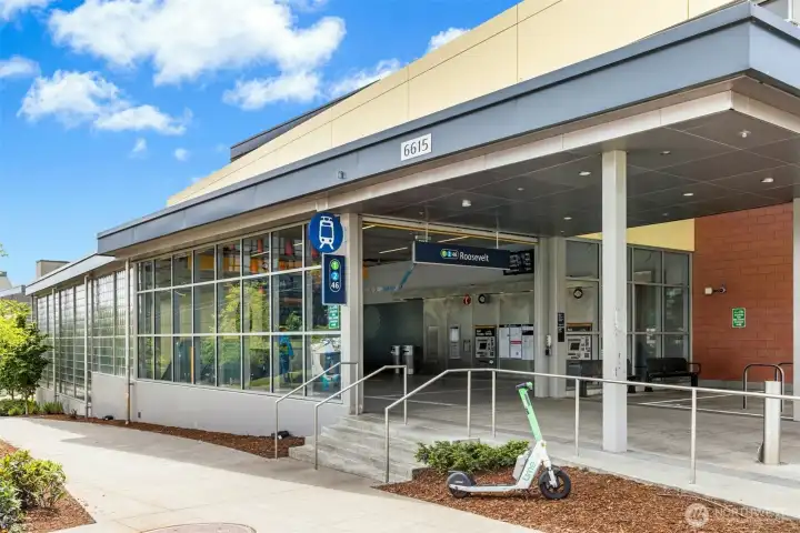 The Roosevelt Light Rail Station at 67th.