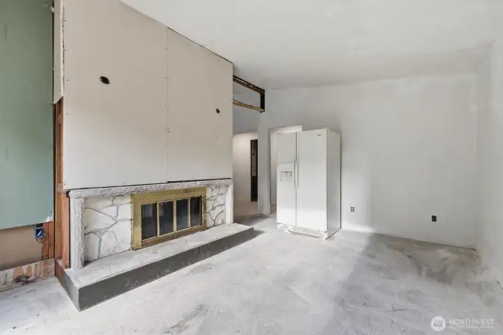 Another view of the formal dining room.