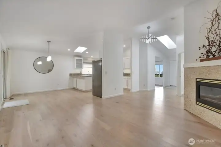 Open living space perfect for entertaining