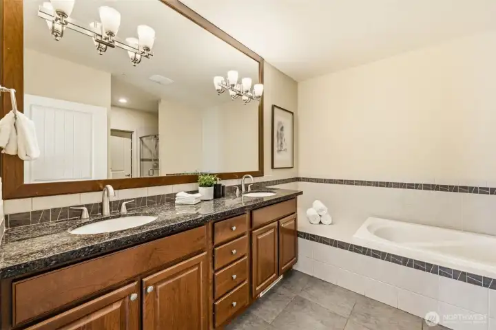 Primary bathroom Primary bathroom