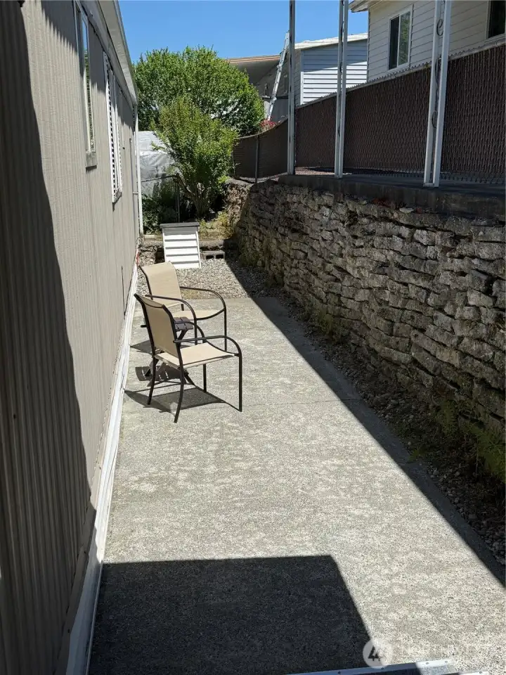 Patio area