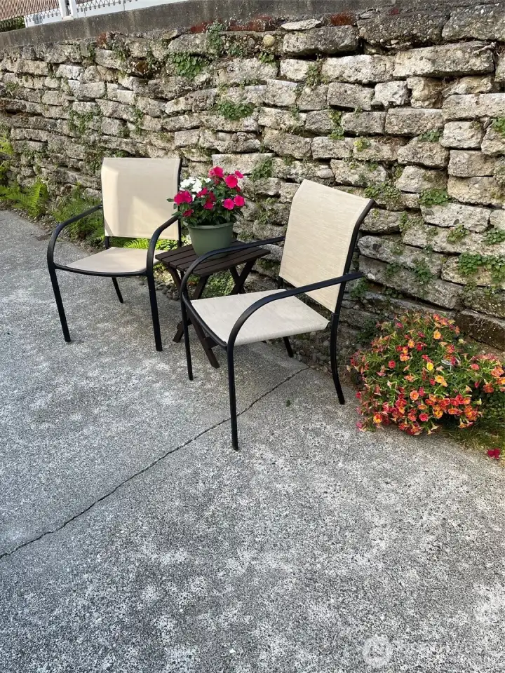 Back patio