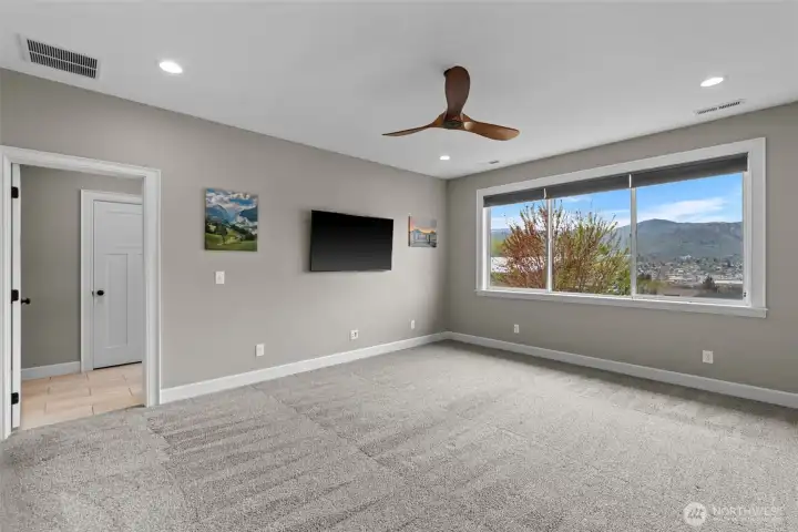 Large Primary bedroom.