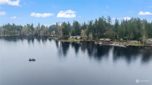 Gorgeous Lake is perfect for a day of fishing!