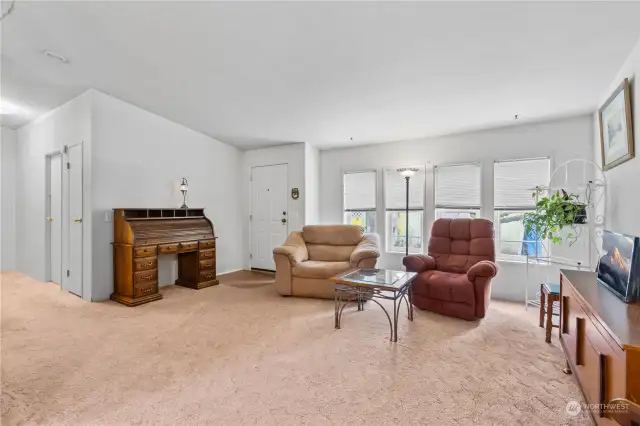 Living Room facing the front door