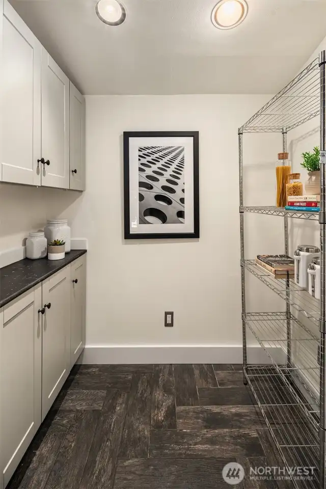 Main house pantry off kitchen