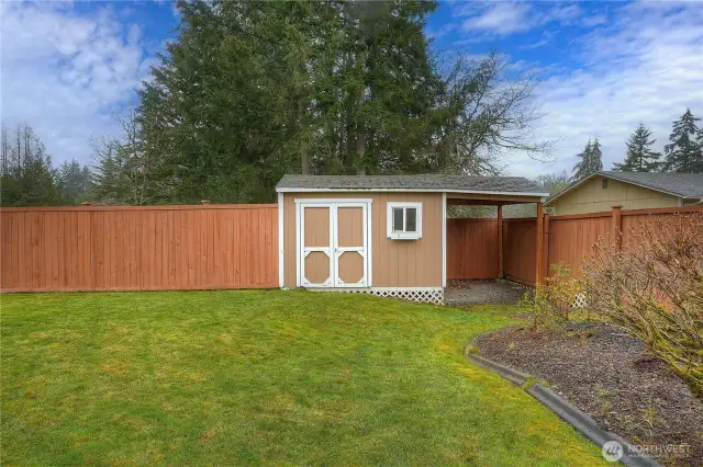 Great Garden shed.