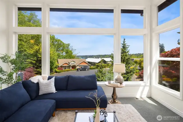 Family Room with a little sound view