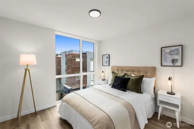 A cozy, light-filled room ready to become your personal haven or productive office.