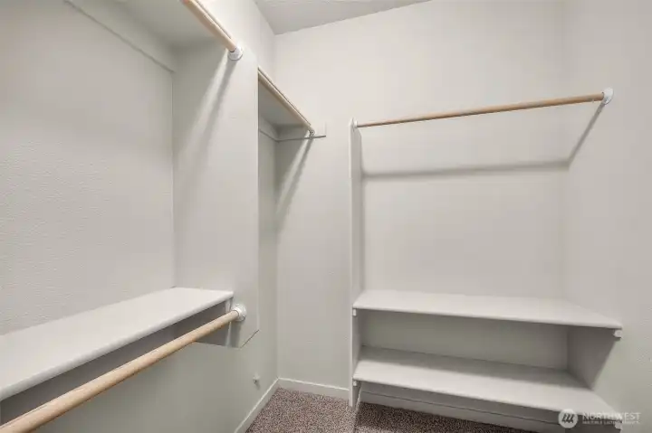 Primary Walk in Closet