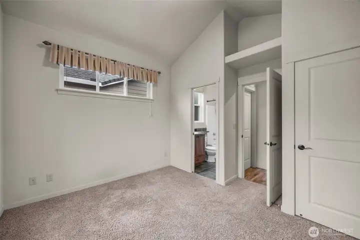 Primary Bedroom 2, vaulted