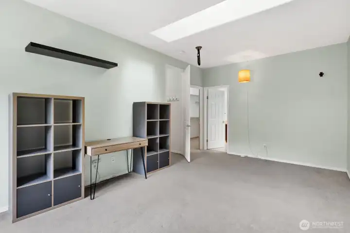 skylights and lots of room