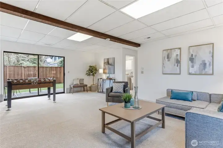 Plumbed for kitchenette