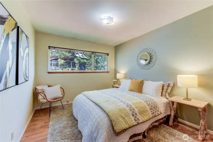 Main floor Bedroom.