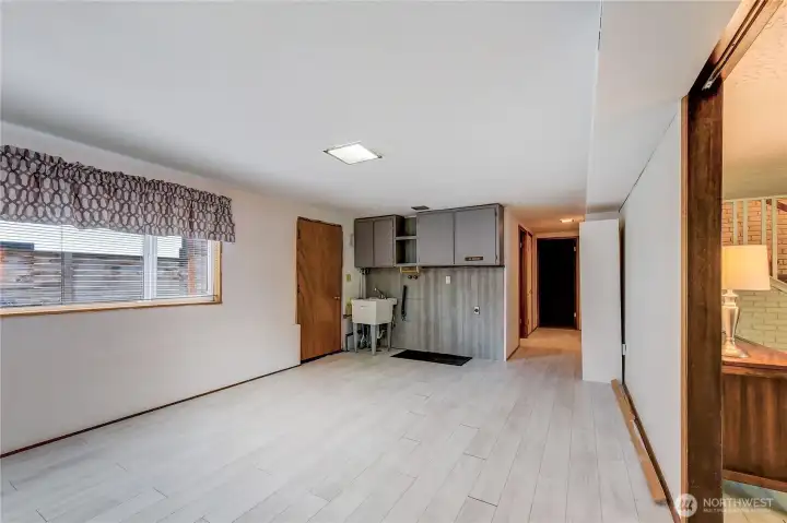 Lower level Bonus room.