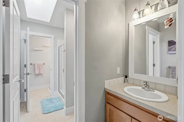 Jack-n-Jill bathroom