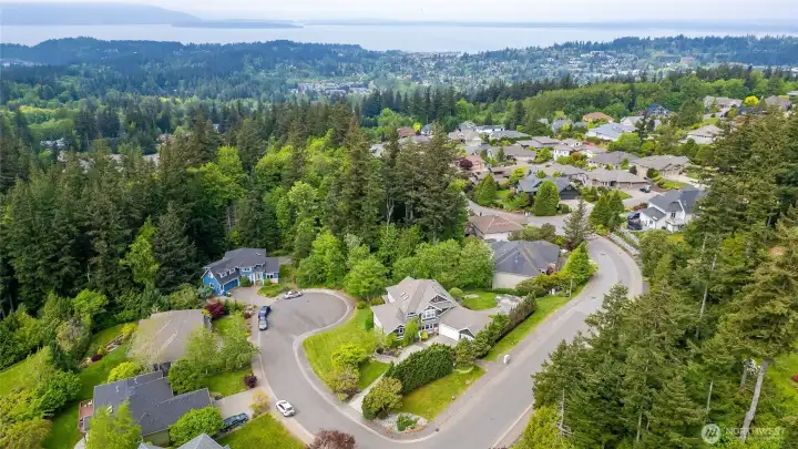 This gorgeous property is situated on a quiet cul-de-sac