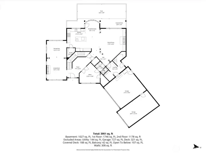 Main Level floor plan