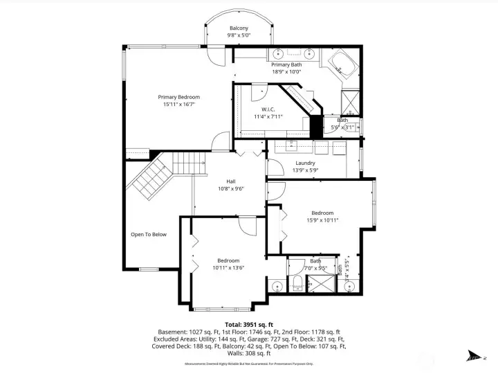 Upper Level floor plan