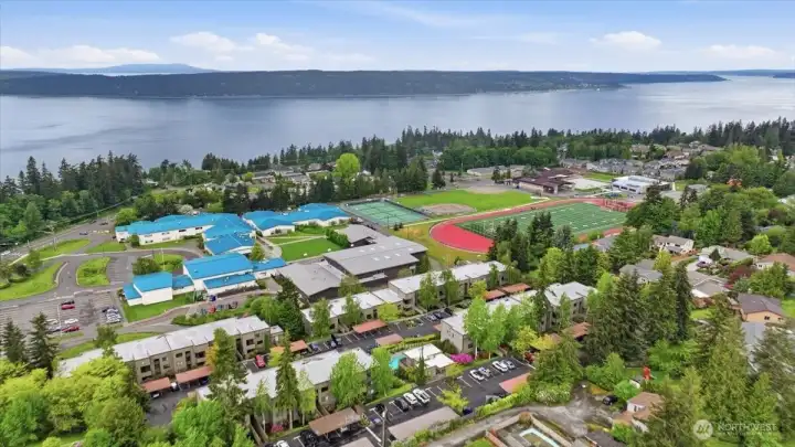 Longwood Village Condos - End Building, Top Floor unit - with only one flight of stairs to enter