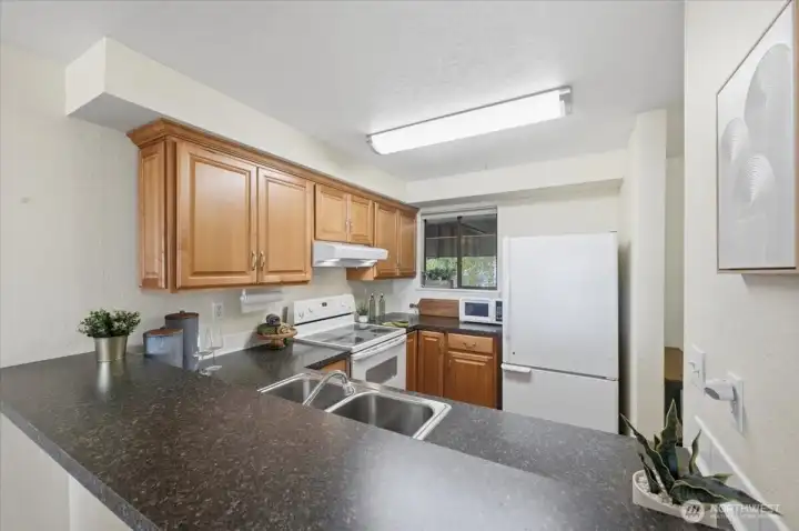Microwave stays!