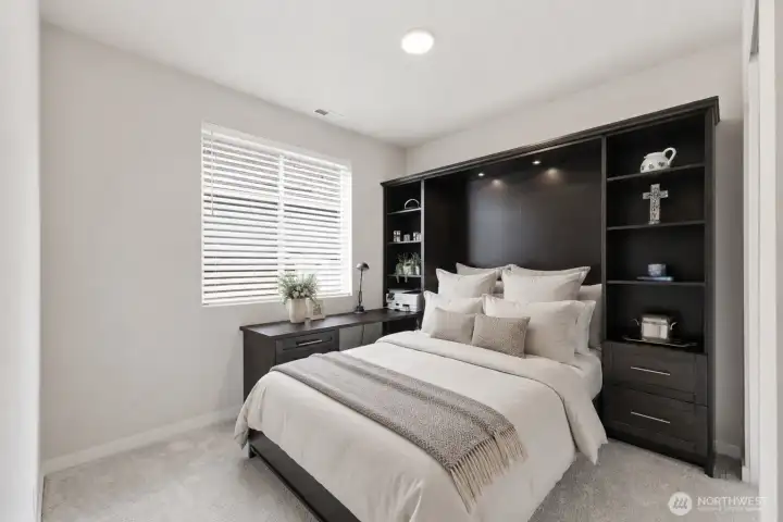 Murphy Bed conveys - virtually staged