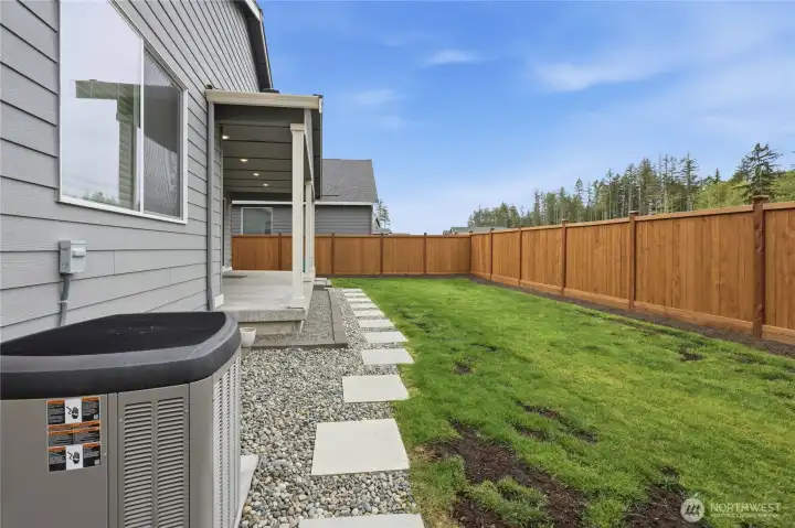 Beautifully landscaped