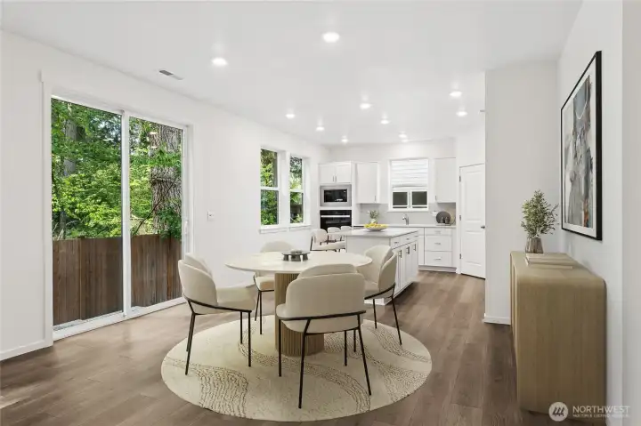 Open concept throughout the downstairs to feel connected. Virtually Staged. Open concept throughout the downstairs to feel connected. Virtually Staged.