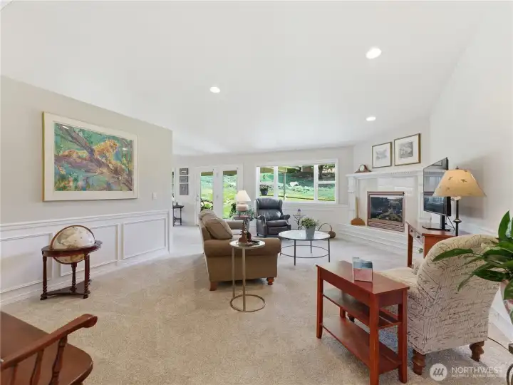 Huge open Living room