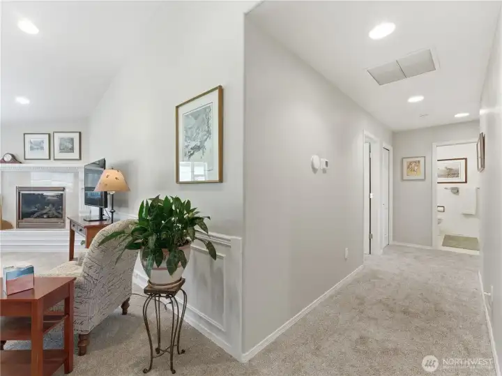 Looking toward the bedrooms