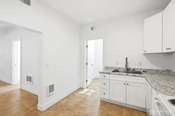 Kitchen/ Bathroom Enterance