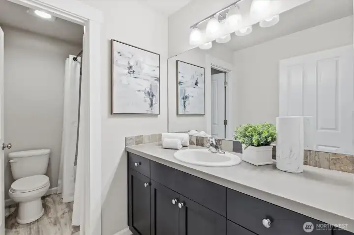 Main hallway bathroom