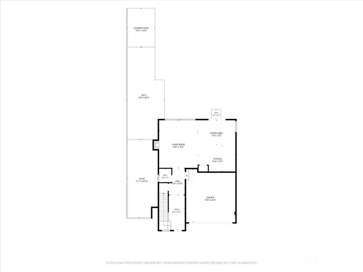 Floorplan of first floor