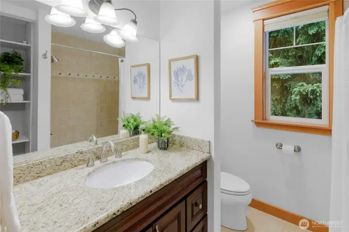 Upstairs hall bath