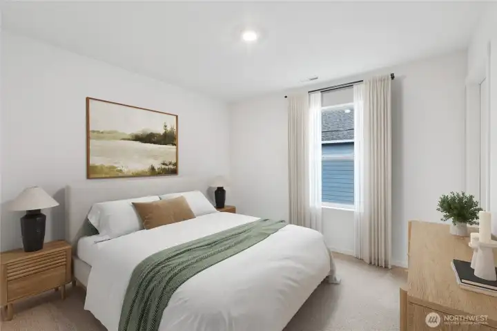 VIRTUALLY STAGED: Bed #3