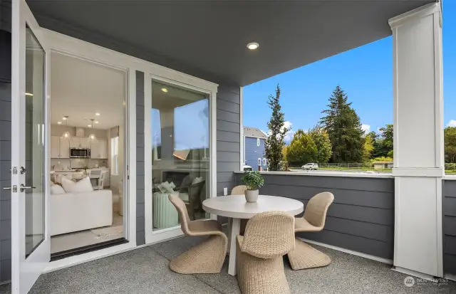 Model Home Front Patio