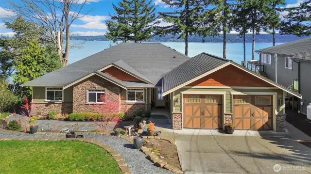 Breathtaking views of the Cascade Mountains and Port Susan await you in this incredible home. Welcome to 2875 Newell Road.