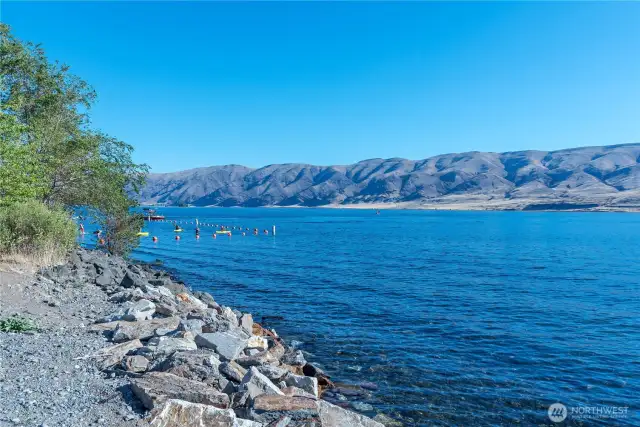 Access the the Columbia River