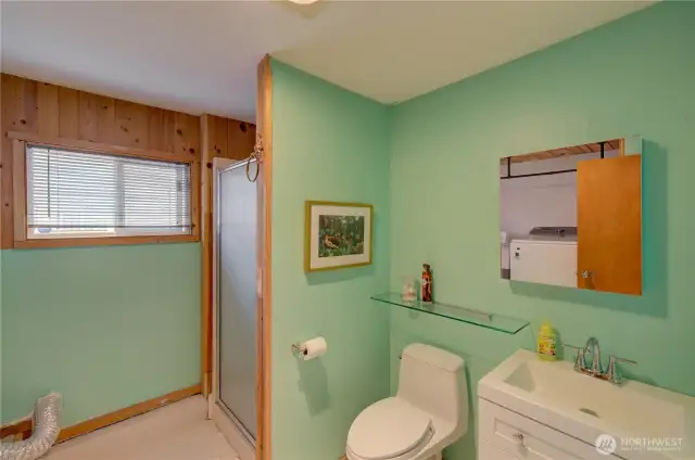 Lower level 3/4 bath