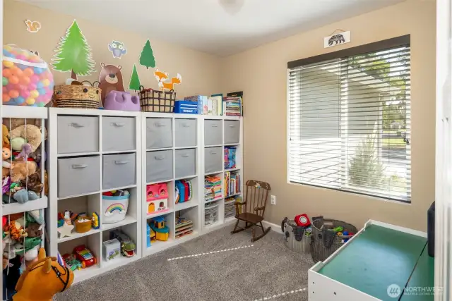 Office/ Den currently used as a play room.