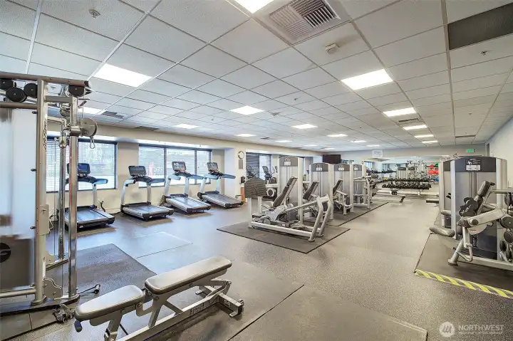 Common Area:  900 Lenora 2nd Floor Fitness Center