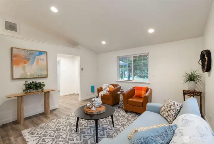 Fresh interior paint, new lighting, and low maintenance LVP flooring.