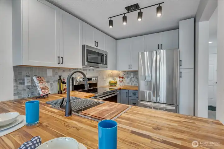 These counters inspire cooking.