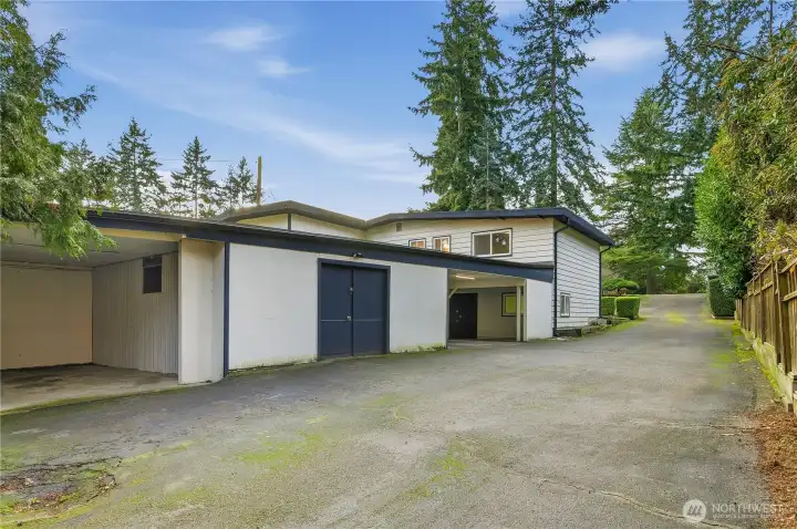 Driveway and Carports / Storage