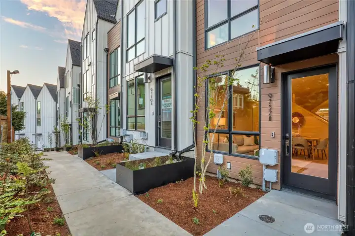 Welcome to Elm—a striking row of modern townhomes nestled in the heart of Greenwood. This boutique community pairs elevated design with everyday convenience.