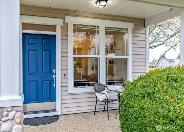 Entry and front porch