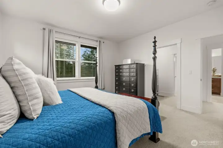 Bedroom 3 with walk-in closet and bathroom