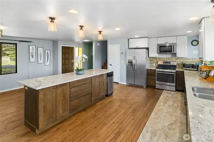 Tons of counter space.
