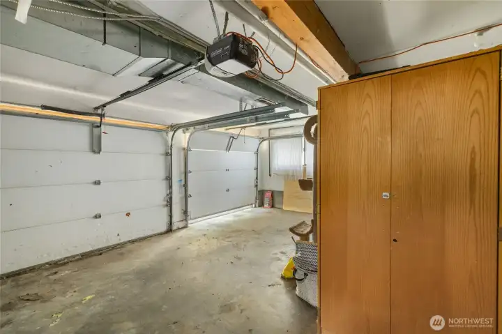 2 car garage.