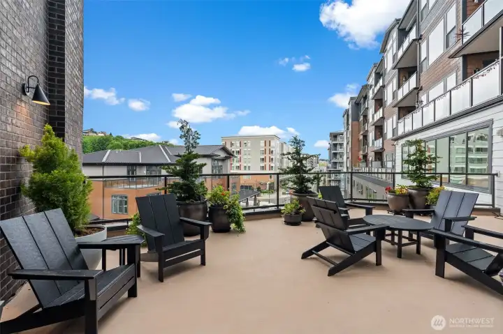 The common area balcony!